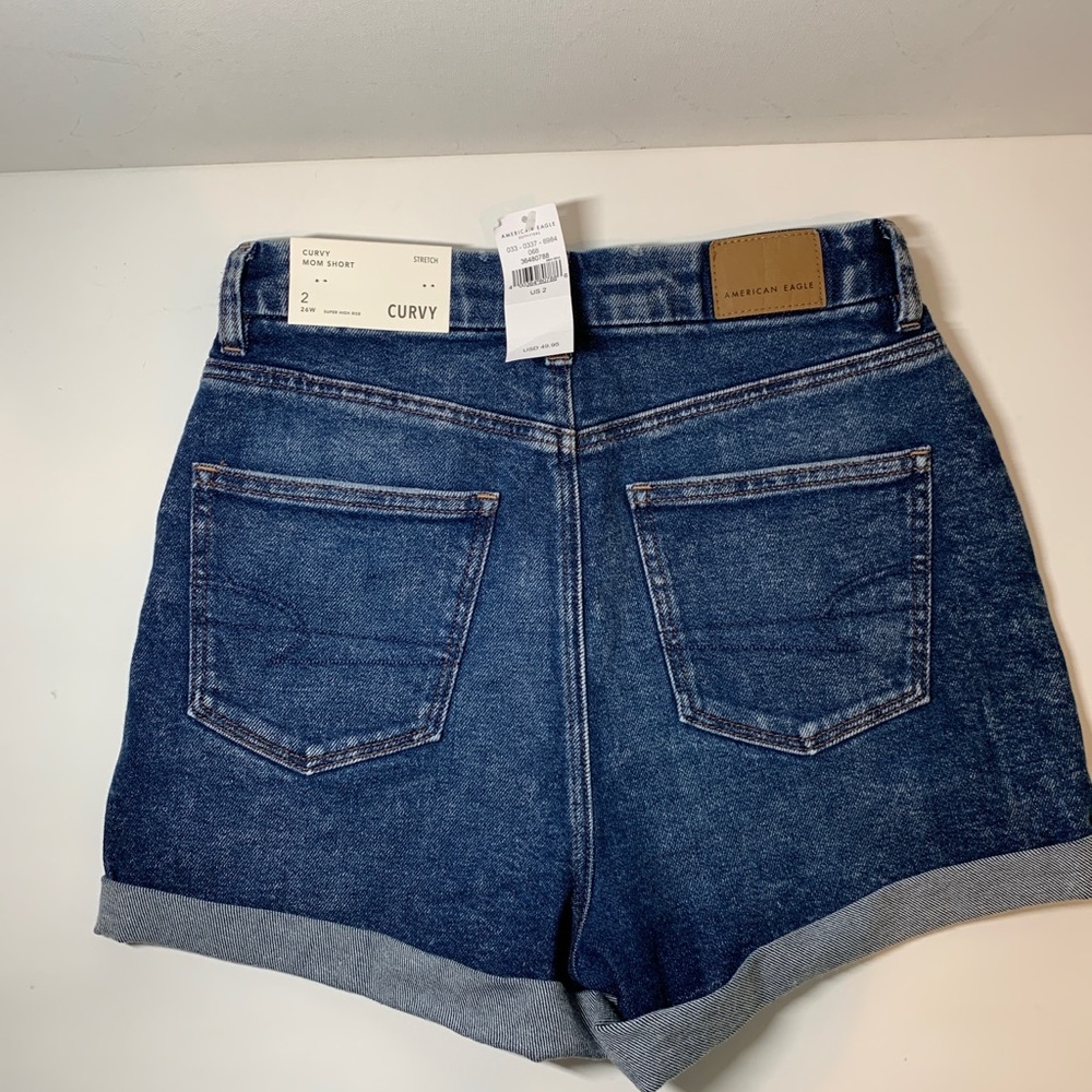 American Eagle Curvy Mom Shorts
